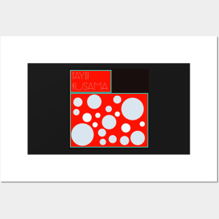 Yayoi Kusama inspired design Posters and Art